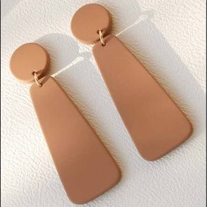NWT! BOUTIQUE Retro Clay Inspired Acrylic Earrings